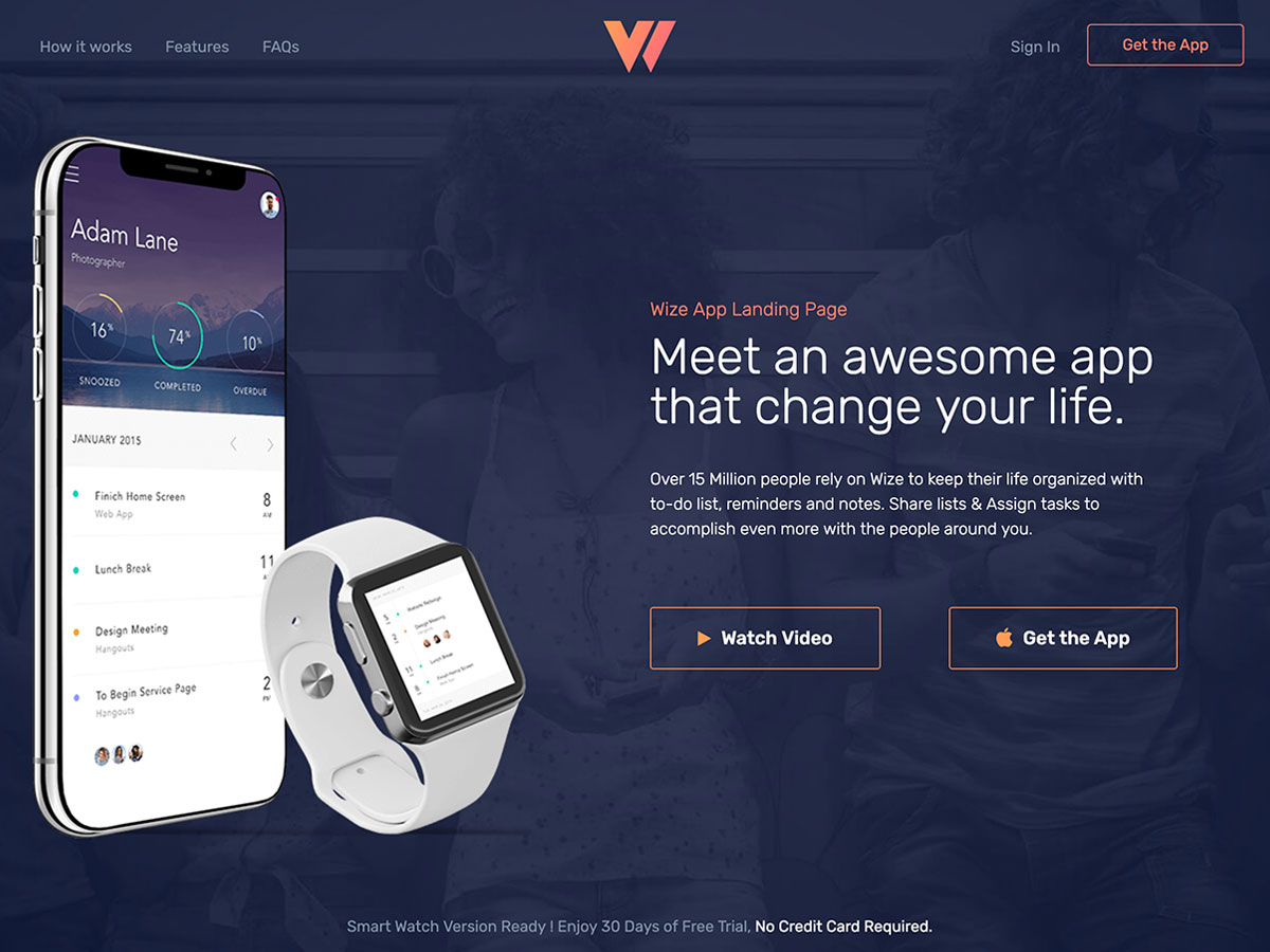 WizeApp – Elementor WordPress Theme for Applications