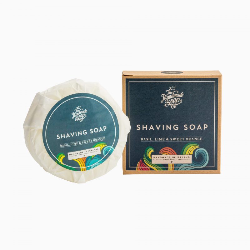 Basil, lime & sweet orange shaving soap