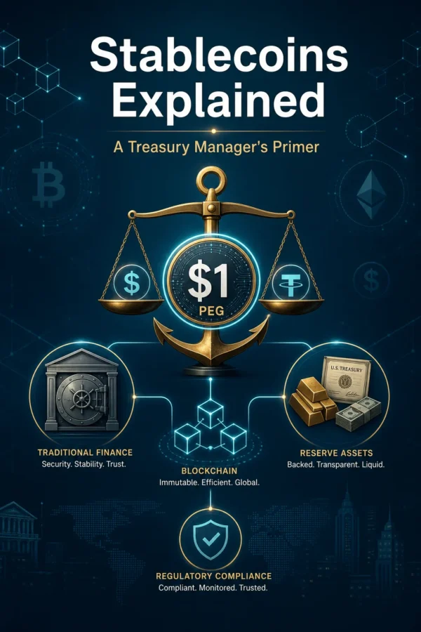 Stablecoins Explained: A Treasury Manager's Primer