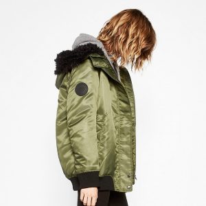 Hooded Bomber Jacket