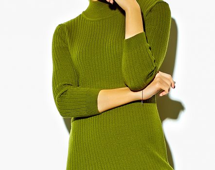 Casual Woolen Dress