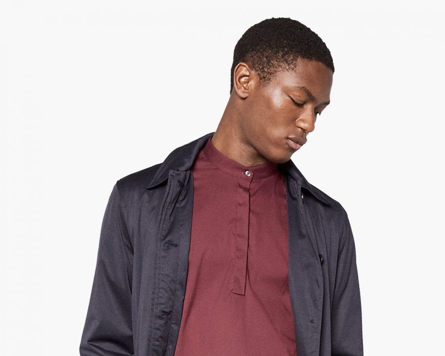 Mandarin Collar Shirt